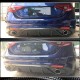 Диффузор заднего бампера (для Sport, Карбон) для Alfa Romeo Giulia 2016-2022 гг