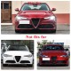 Накладка на передний бампер Lip V2 (для Sport, Карбон) для Alfa Romeo Giulia 2016-2022 гг