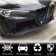 Передняя лип накладка (для Base, 2017-2023, Карбон) для Alfa Romeo Stelvio