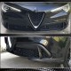 Передняя лип накладка (для Base, 2017-2023, Карбон) для Alfa Romeo Stelvio