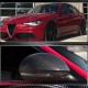 Накладки на зеркала (2017-2023, Сухой карбон) для Alfa Romeo Stelvio