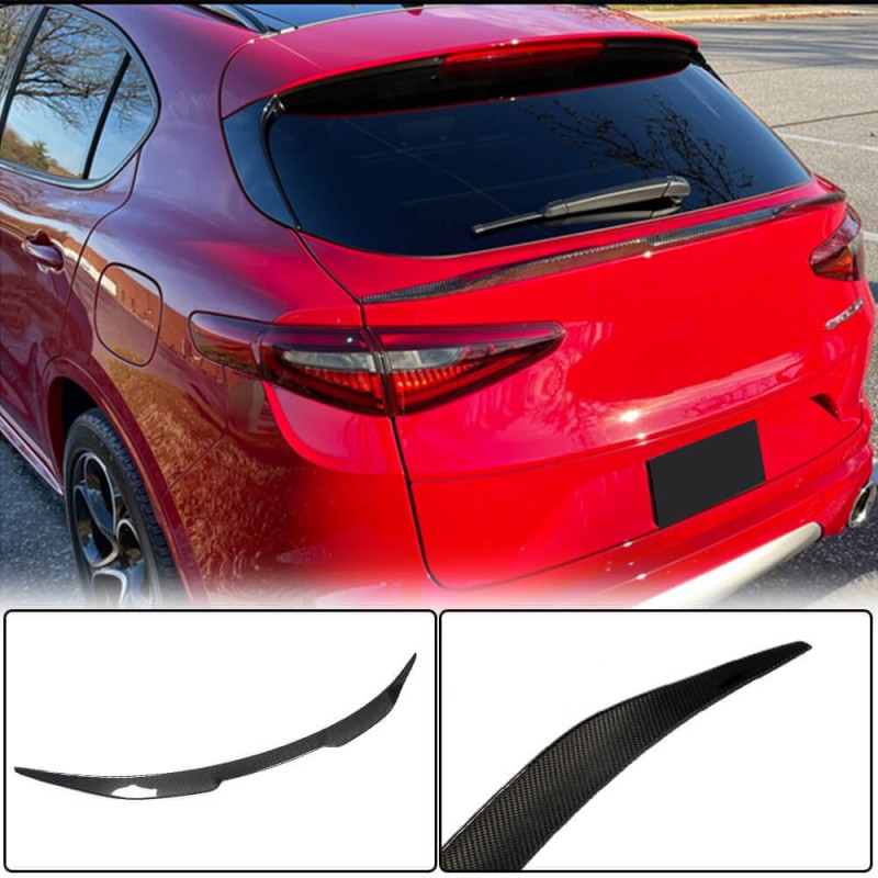 Нижний спойлер V1 (2017-2023, ABS) для Alfa Romeo Stelvio 2016- гг Нижний спойлер V1 (2017-2023, ABS) для Alfa Romeo Stelvio 2016- гг