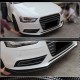 Накладка на передний бампер Lip (для Base 2011-2015, Карбон) для Ауди A4 B8