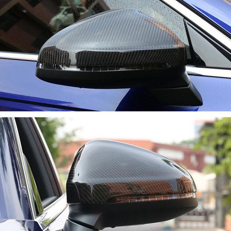 Накладки на Зеркала Замена Style (Карбон) V2 для Ауди A4 B9 2015-2024 гг Накладки на Зеркала Замена Style (Карбон) V2 для Ауди A4 B9 2015-2024 гг