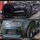 Накладки на противотуманные фары V2 (для S-Line SD 2015-2019, Карбон) для Ауди A4 B9