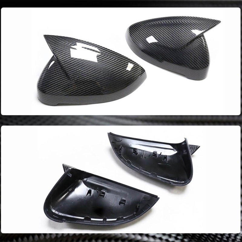 Накладки на зеркала Пара LHD Замена (Карбон) V1 для Ауди A4 B9 2015-2024 гг Накладки на зеркала Пара LHD Замена (Карбон) V1 для Ауди A4 B9 2015-2024 гг