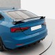 Диффузор заднего бампера V3 (для S-Line 2016-2020, Карбон) для Ауди A5