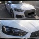 Накладки на фары Лампы Брови (Карбон) для Ауди A5 2016-2025 гг