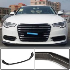 Накладка на передній бампер Lip Карбон (для Base 2012-2015) для Ауди A6 C7 рр