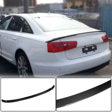 Спойлер Lip V4 (Карбон) для Ауди A6 C7 2011-2017 гг