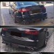 Диффузор заднего бампера Карбон (для Base 2014-2018) для Ауди A6 C7