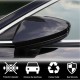 Крышки зеркал V3 (Карбон) для Ауди A6 C8 2018- гг