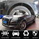 Накладки на колесные арки (матовая черная PU). для Ауди Q7 2005-2015 гг