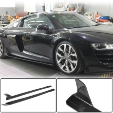 Боковые юбки (Карбон) для Ауди R8 2006-2015 гг
