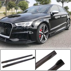 Боковые пороги (для RS3 SD 2017-2019, Карбон) для Ауди A3