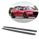Боковые пороги Карбон (для RS6 Avant 2013-2016) для Ауди A6 C7