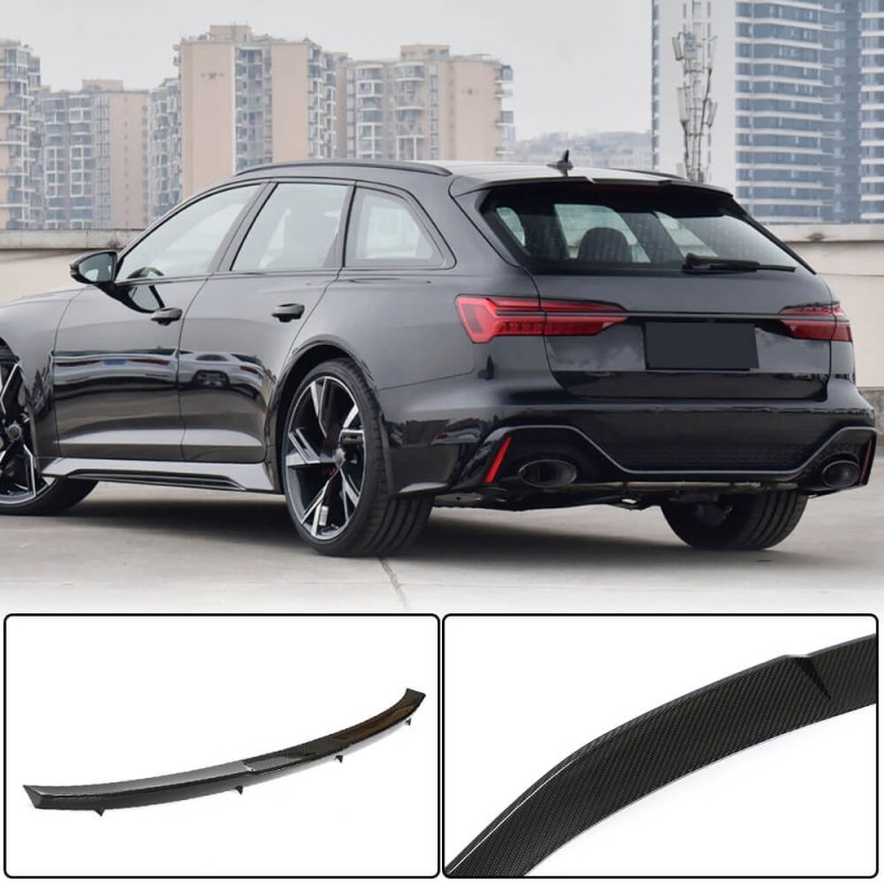 Спойлер V3 (для SW, Карбон) для Ауди A6 C8 2018- гг