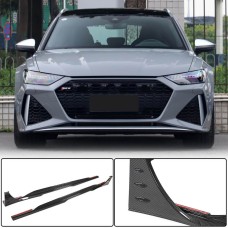 Боковые юбки (Карбон) для Ауди A6 C8 2018- гг
