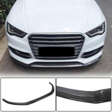 Накладка на передній бампер Lip V1 (для S-Line SD 2012-2016, Карбон) для Ауди A3 рр