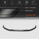 Накладка на передний бампер Lip V1 (для S-Line SD 2012-2016, Карбон) для Ауди A3