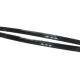 Боковые пороги V1 (для S-Line HB, Карбон) для Ауди A3 2012-2020 гг