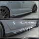Боковые пороги V1 (для S-Line SD, Карбон) для Ауди A3 2012-2020 гг