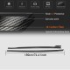 Боковые пороги V1 (для S-Line SD, Карбон) для Ауди A3 2012-2020 гг