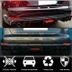 Диффузор заднего бампера V1 (для S-Line SD 2015-2019, Карбон) для Ауди A4 B9