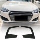 Накладки на противотуманные фары V3 (для S-Line SD 2015-2019, Карбон) для Ауди A4 B9