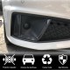 Накладки на противотуманные фары V3 (для S-Line SD 2015-2019, Карбон) для Ауди A4 B9