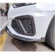 Накладки на противотуманные фары V1 (для S-Line SD 2015-2019, Карбон) для Ауди A4 B9