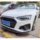 Накладки на противотуманные фары V1 (для S-Line SD 2015-2019, Карбон) для Ауди A4 B9