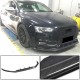 Накладка на передний бампер Lip V4 (для S-Line 2012-2015, Карбон) для Ауди A5