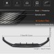 Накладка на передний бампер Lip V4 (для S-Line 2012-2015, Карбон) для Ауди A5