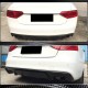 Диффузор заднего бампера V2 (для S-Line 2012-2015, Карбон) для Ауди A5