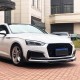 Накладка на передний бампер Lip V2 (для S-Line 2021-2025, Карбон) для Ауди A5