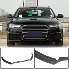 Накладка на передній бампер Lip Карбон V2 (для S-Line 2014-2018) для Ауди A6 C7 рр