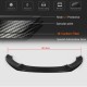 Накладка на передний бампер Lip V2 (для S-Line 2010-2014, Карбон) для Ауди A7