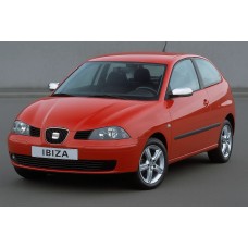 Накладки на дзеркала (2000-2002, 2 шт, пласт) для Seat Ibiza рр