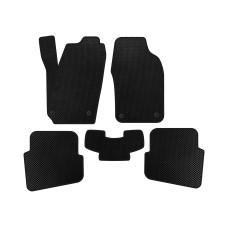 Коврики EVA (HB, 3/5-ти дверной, Черный) для Volkswagen Polo 2001-2009 гг