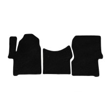 Текстильные коврики Premium V3 (черные) для Volkswagen Crafter 2006-2016 гг