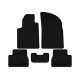 Коврики текстильные Premium (Черный) для Citroen C-3 2002-2009 гг