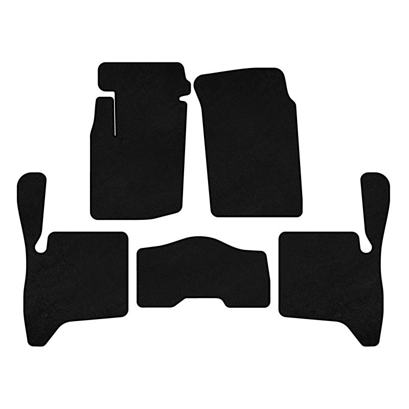 Коврики текстильные Premium (3-х дверной, Черный) для Suzuki Vitara 1998-2006 гг