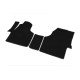 Текстильные коврики Classic V1 (черные) для Volkswagen Crafter 2006-2016 гг