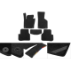 Коврики текстильные Classic (черные) 2006-2010 для Hyundai Santa Fe 2