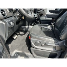 Килимки текстильні Classic V-class, ExtraLong 2 бокових (Тільки самовивіз, повний салон, Чорний) для Mercedes Vito / V-class W447 2014- рр
