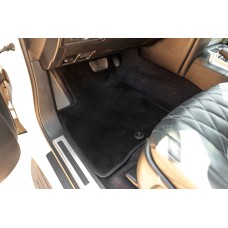 Килимки текстильні Classic текстильні Classic V-2 (2012-2021, Чорний) для Toyota Land Cruiser 200