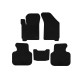 Коврики текстильные Classic (2008-2011, Черный) для Dodge Journey 2008- гг