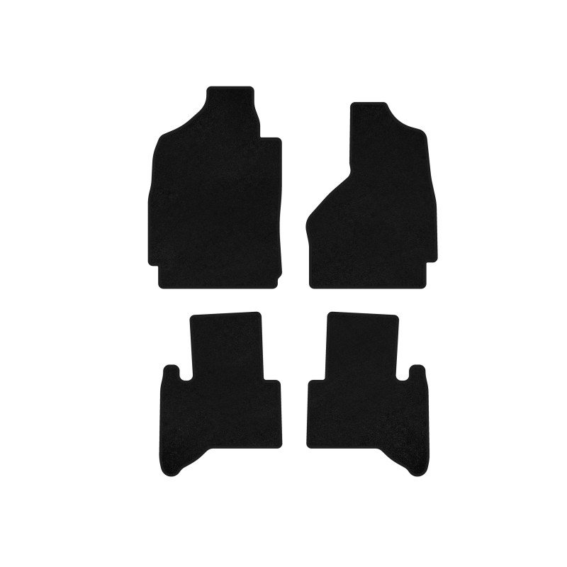 Коврики текстильные Classic (2002-2009, Черный) для Dodge RAM