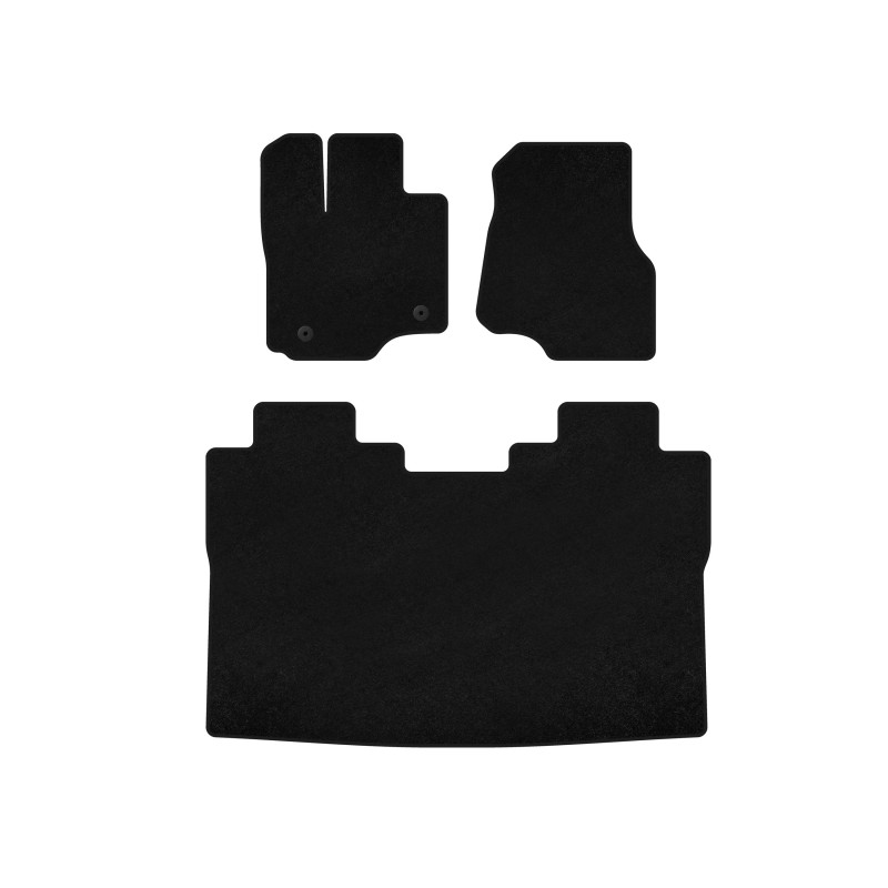 Коврики текстильные Classic (Raptor, Черный) для Ford F-150 2014- рр